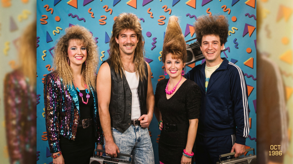 Hilarious Hairstyles From The '80s (30 photos)